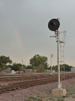 A Rainbow & Searchlights